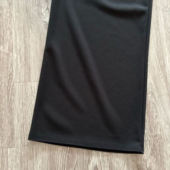 Nasty Gal Black Wide-Leg Pants - Picture 4 of 10